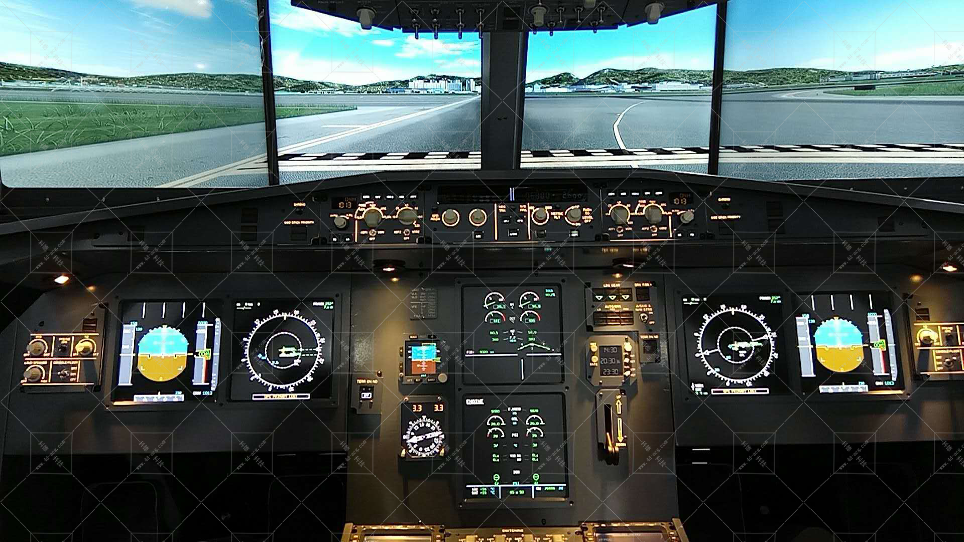 A320模拟驾驶舱